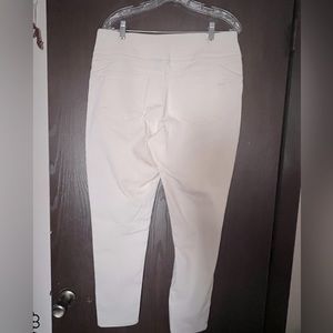 DIANE GILMAN DG2 SKINNY JEANS CREAM SIZE L